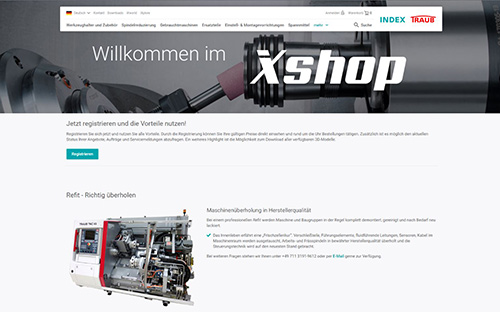 Onlineshop von INDEX & TRAUB